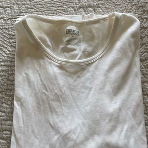 Duluth long sleeve white cotton tshirt. Never worn